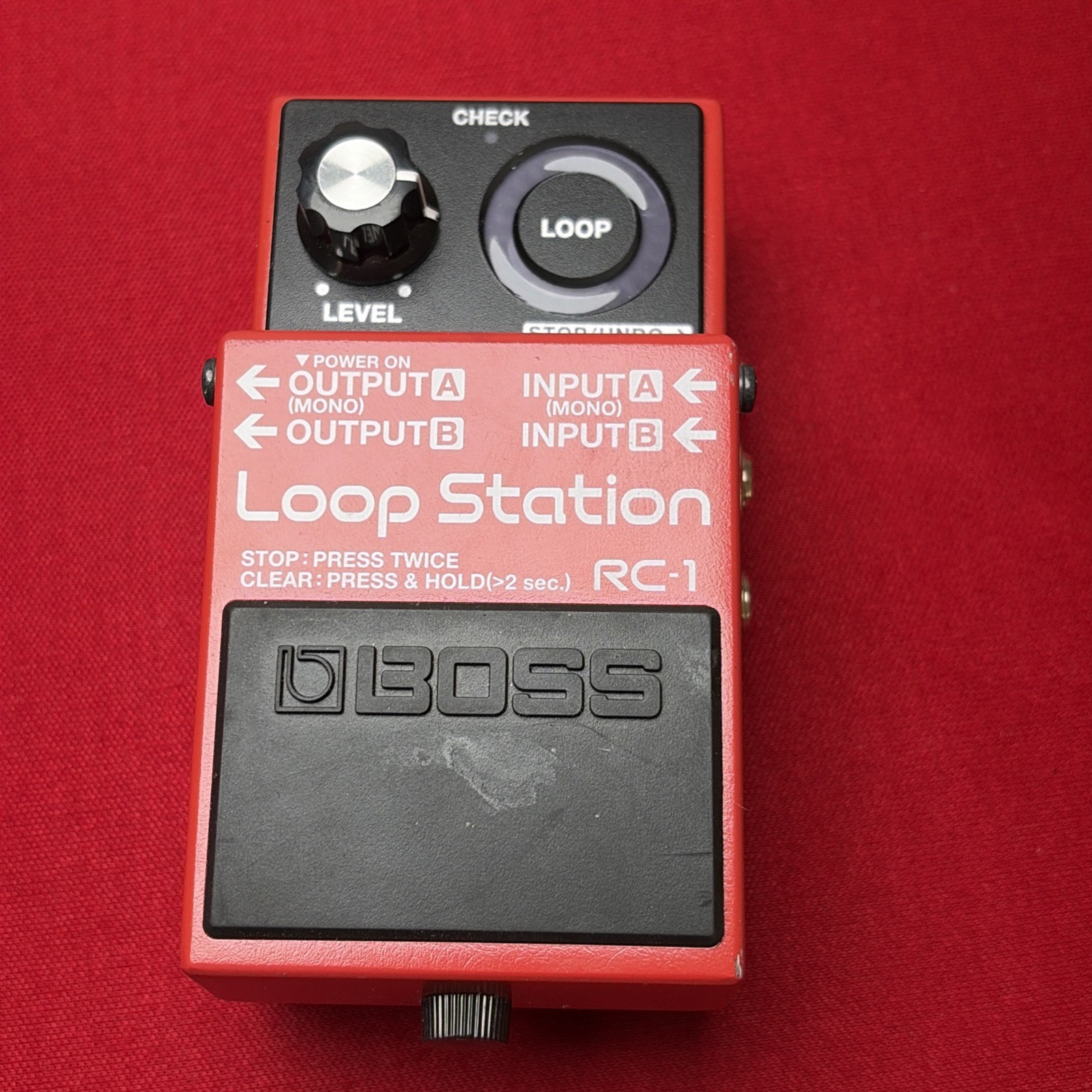 BOSS RC-1 Loop Station Digital Looper Pedal for Electric Guitar