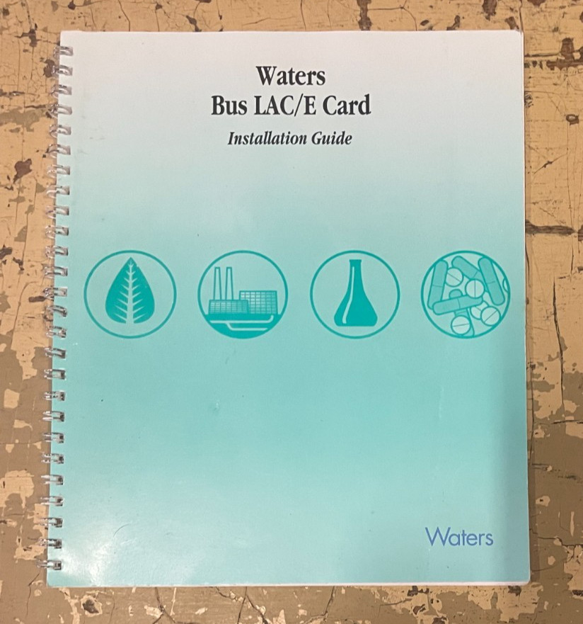 Waters Bus LAC/E Card Installation Guide, Bus LACE