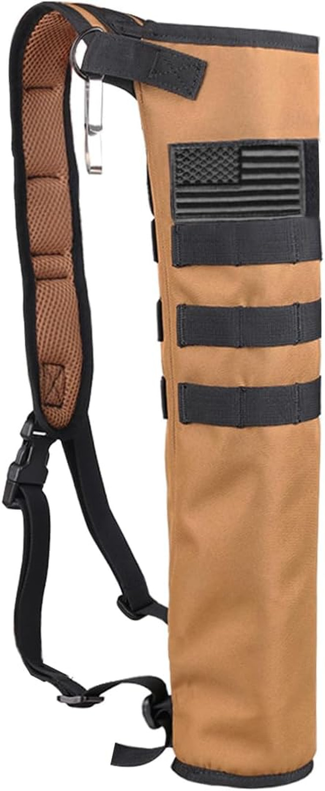 KRATARC Archery Lightweight Back Arrow Quiver Dual Use Foldable Compact Hip Arro