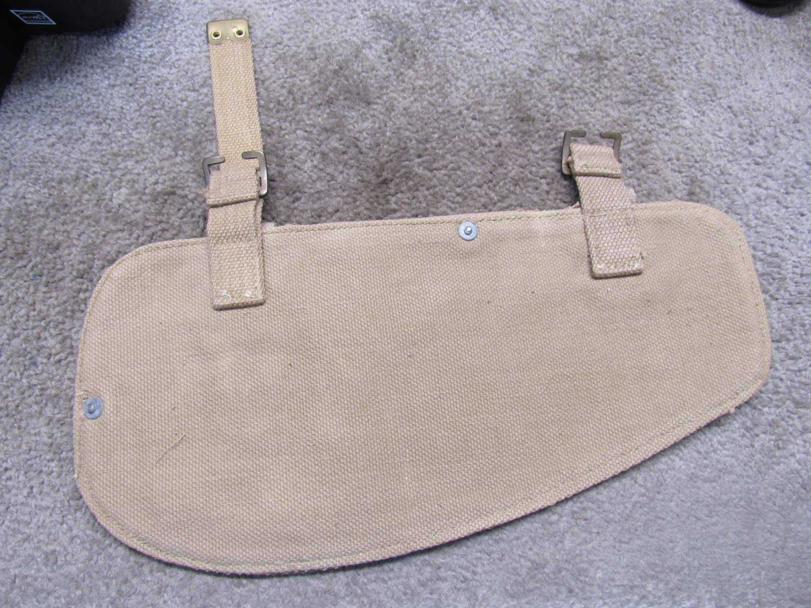 British Post WW2 Shovel Cover P37 Entrenching Tool Case Broad Arrow Pattern 1937