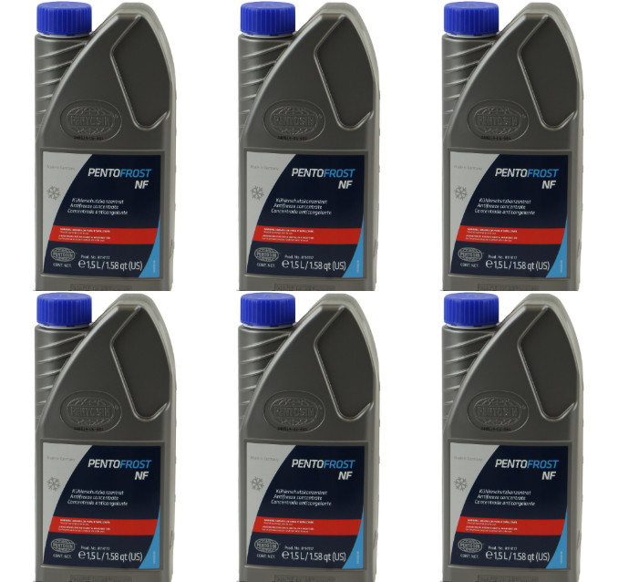 Packs of 6 - PENTOSIN 8114117 Pentofrost NF Antifreeze New Freeship