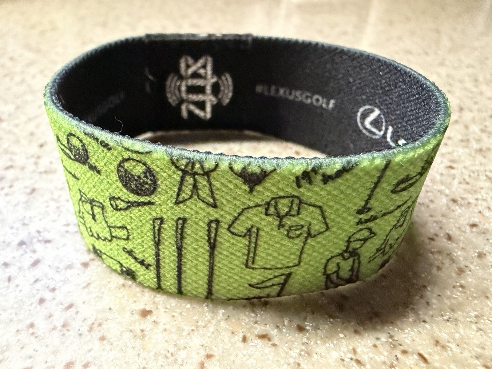 Zox Lexus Special Edition golf Wrist Band