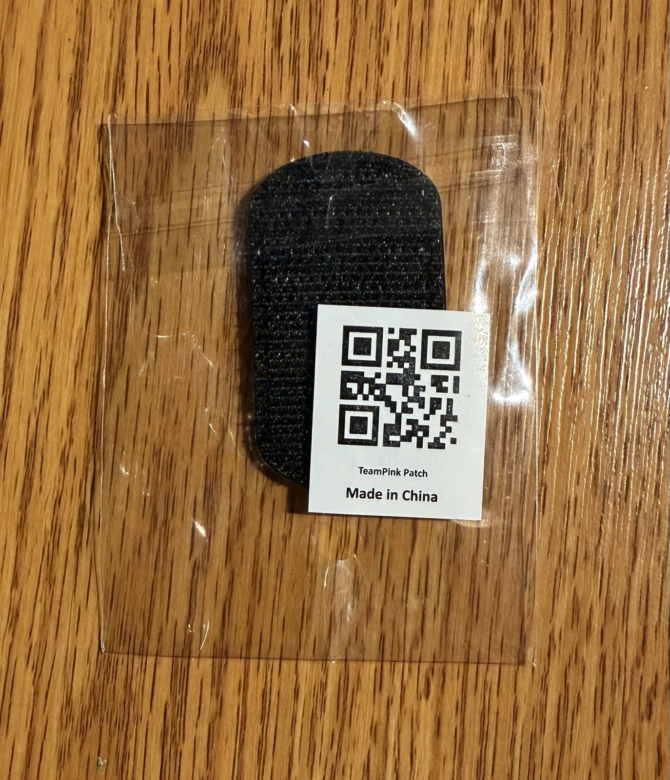 Olight Team Pink Patch- Rubber Hook and Loop - Swag - New In Package!