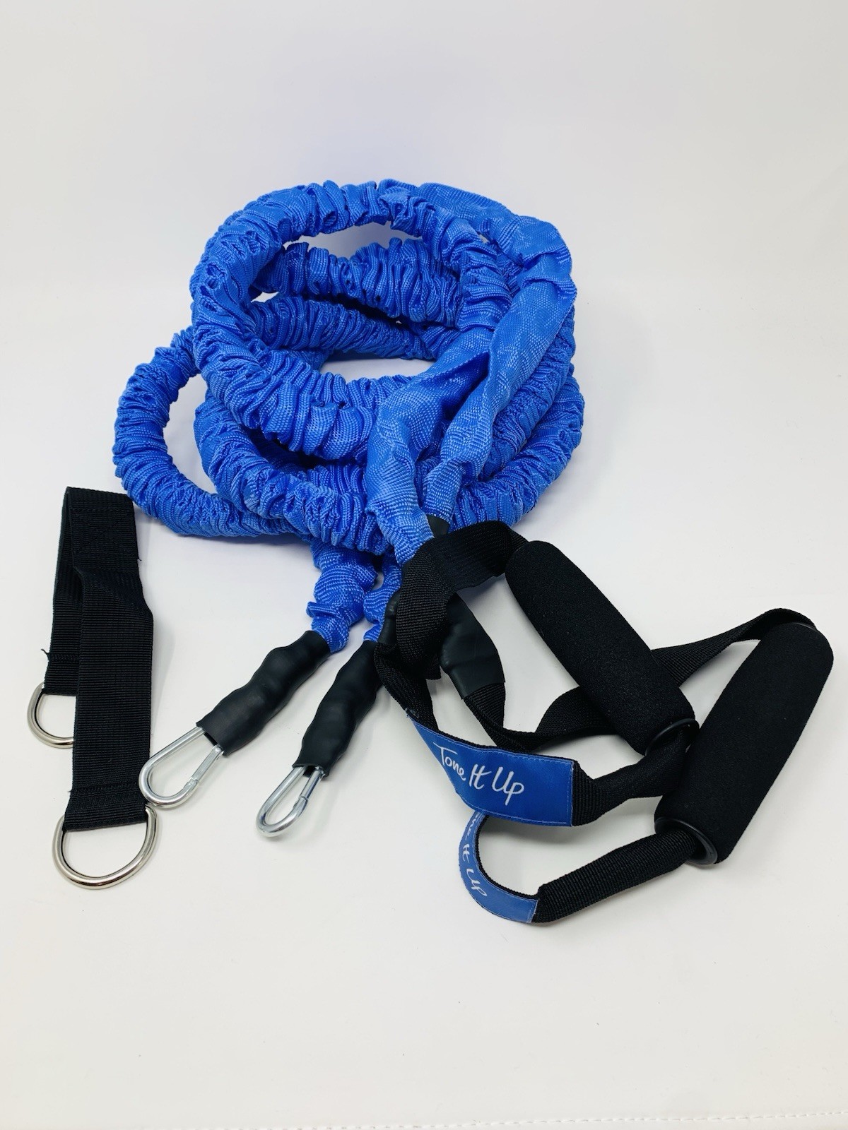 TONE IT UP Two Resistance Toning Ropes 91.7" Cardio Total Body Sculpting Purple