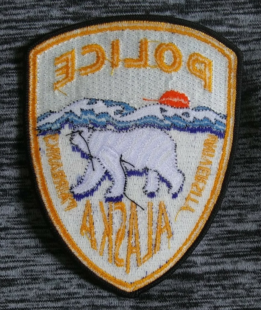 PATCH FAIRBANKS Alaska University UNIFORM Collectors Patch BEAR