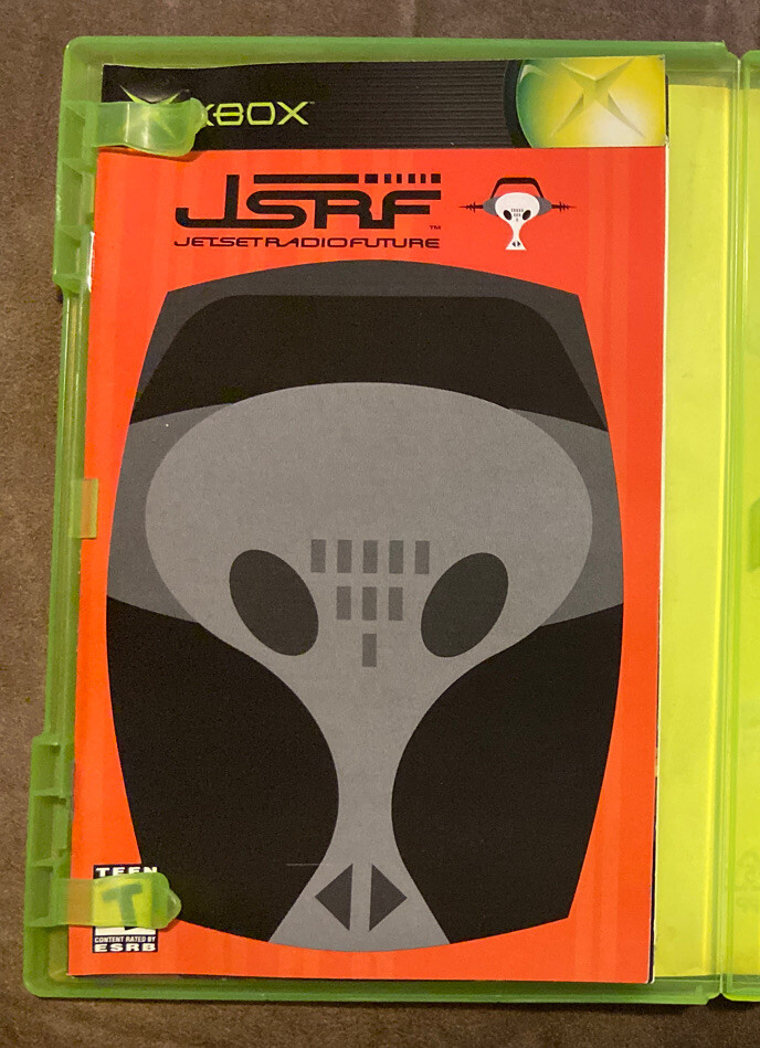 JSRF Jet Set Radio Future & Sega GT 2002 Original Microsoft Xbox ~ Complete!