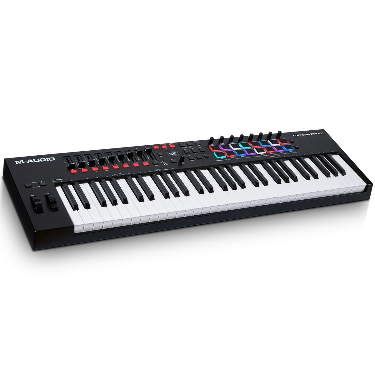 M-Audio Oxygen Pro 61 61-Key USB Powered MIDI Controller with Smart Controls and