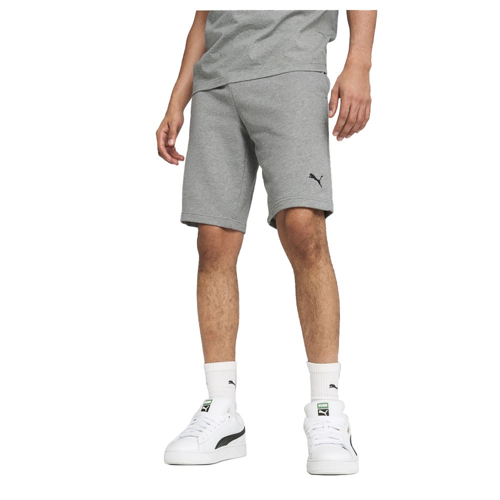 PUMA Essentials 10 Inch Shorts Mens Grey Casual Athletic Bottoms 68259803