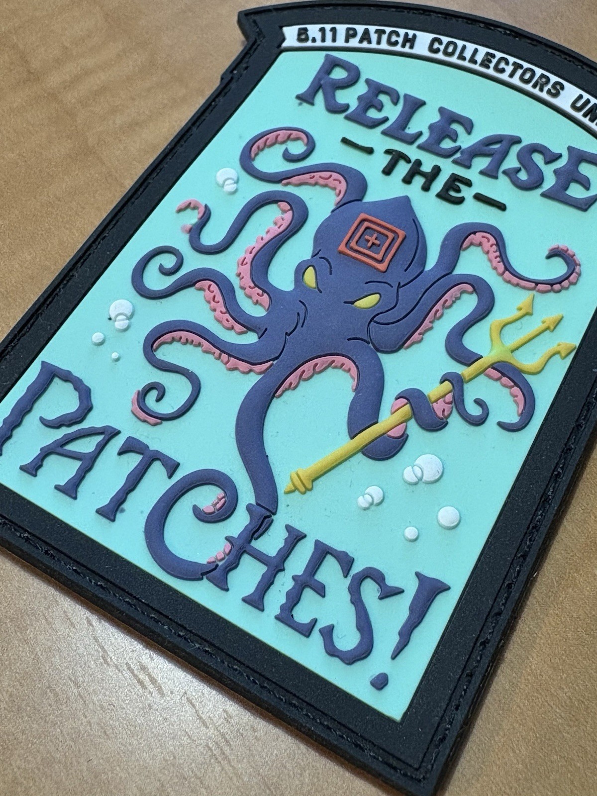 5.11 TACTICAL *** COLLECTOR’S PATCH *** KRAKEN MORALE PATCH + #VegasStrong PATCH