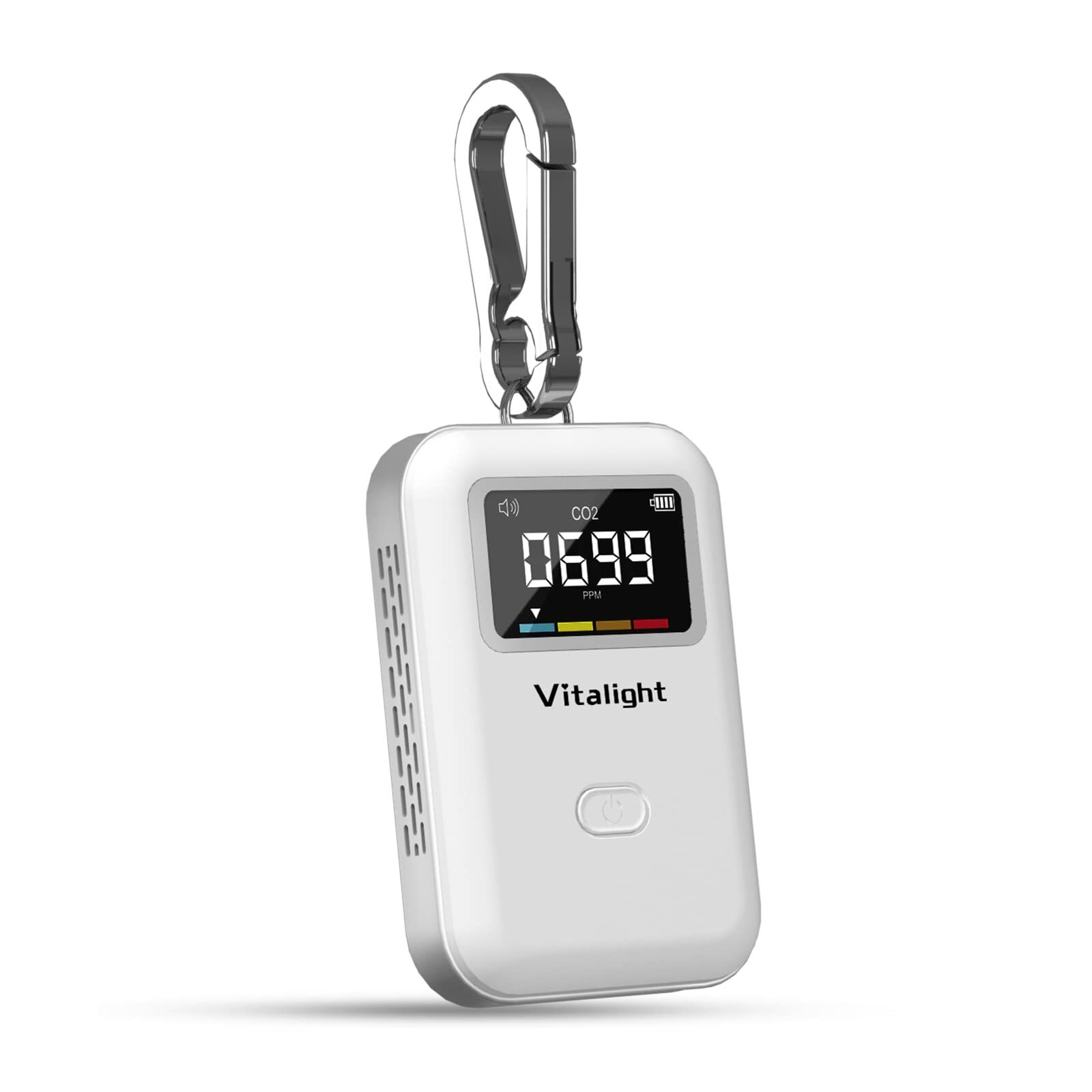 Mini CO2 Detector Air Quality Monitor Stylish and Lightweight CO2 Monitor for...