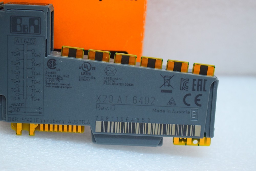 B & R X20-AT-6402 B & R 16-Bit Input Module X20AT6402