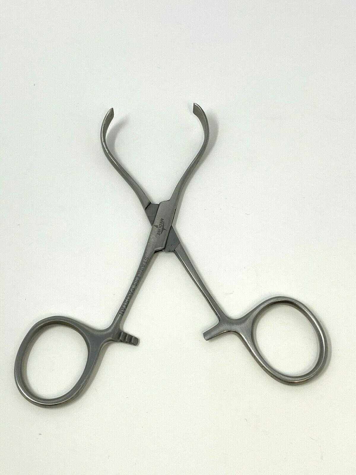 NEW Medline  Stainless Steel Towel Clamp