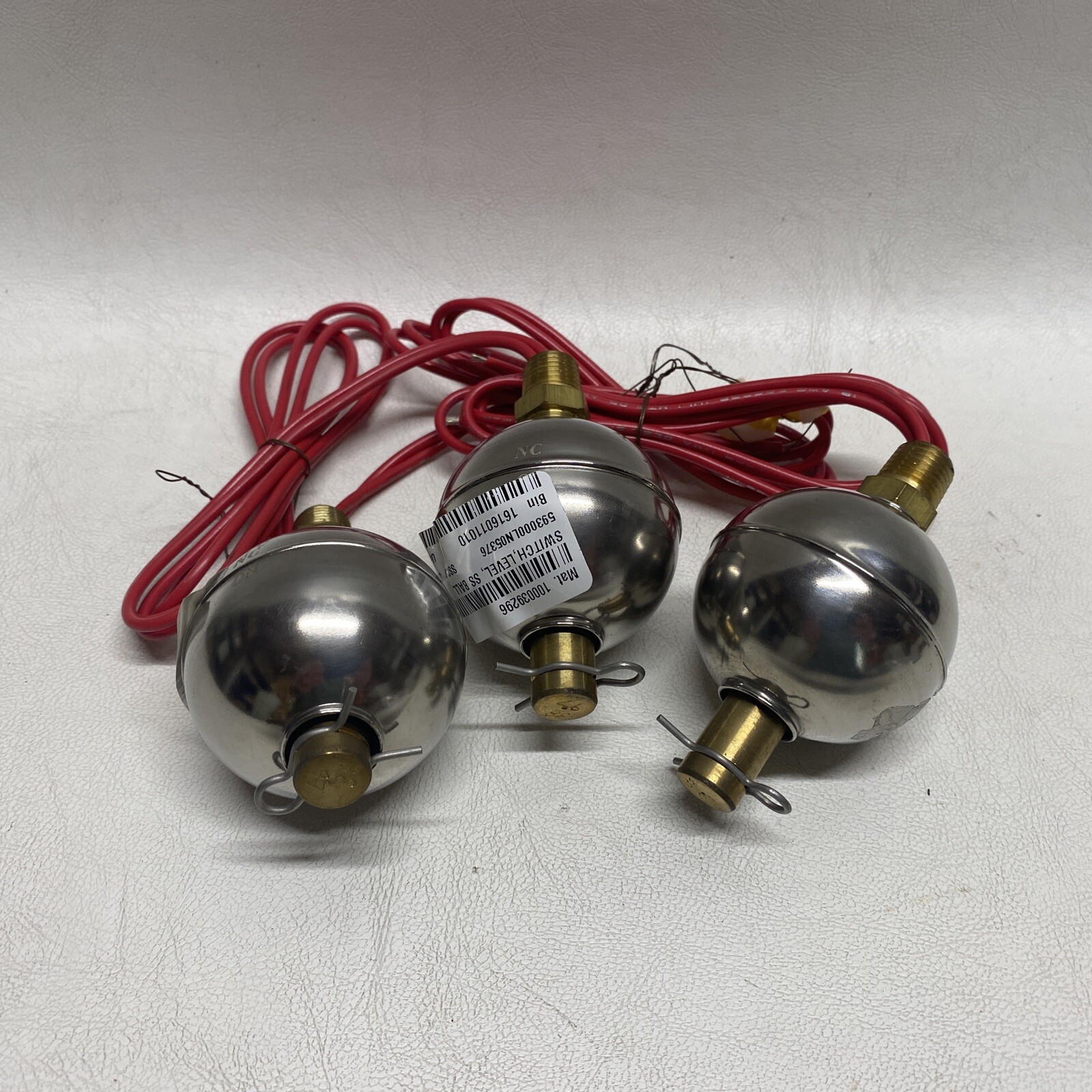 NEW GEMS (Lot of 3) Ball Level Switches P/N Unknown