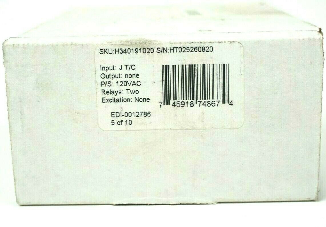 NEW SIMPSON H340191020 DIGITAL PANEL TEMPERATURE METER