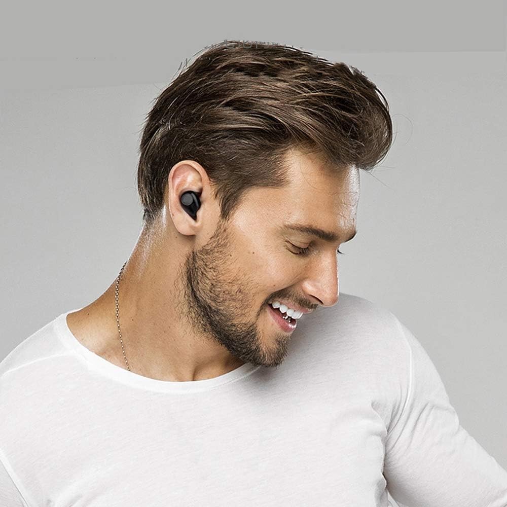 NVAHVA Bluetooth Earbud 10 Hrs Playtime, Single Wireless Earphone, Mini Drivi...