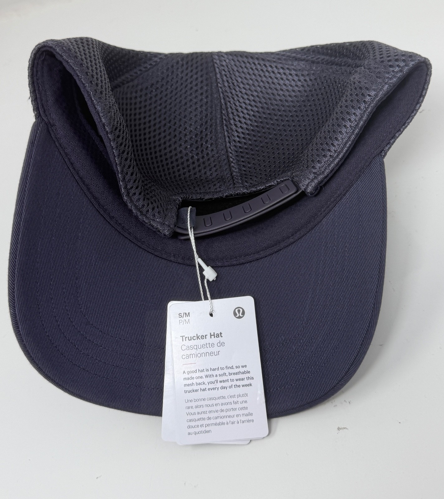 Lululemon Hat Cap Adults Trucker Hat Snap Back Mesh Adjustable ARPR Purple S/M