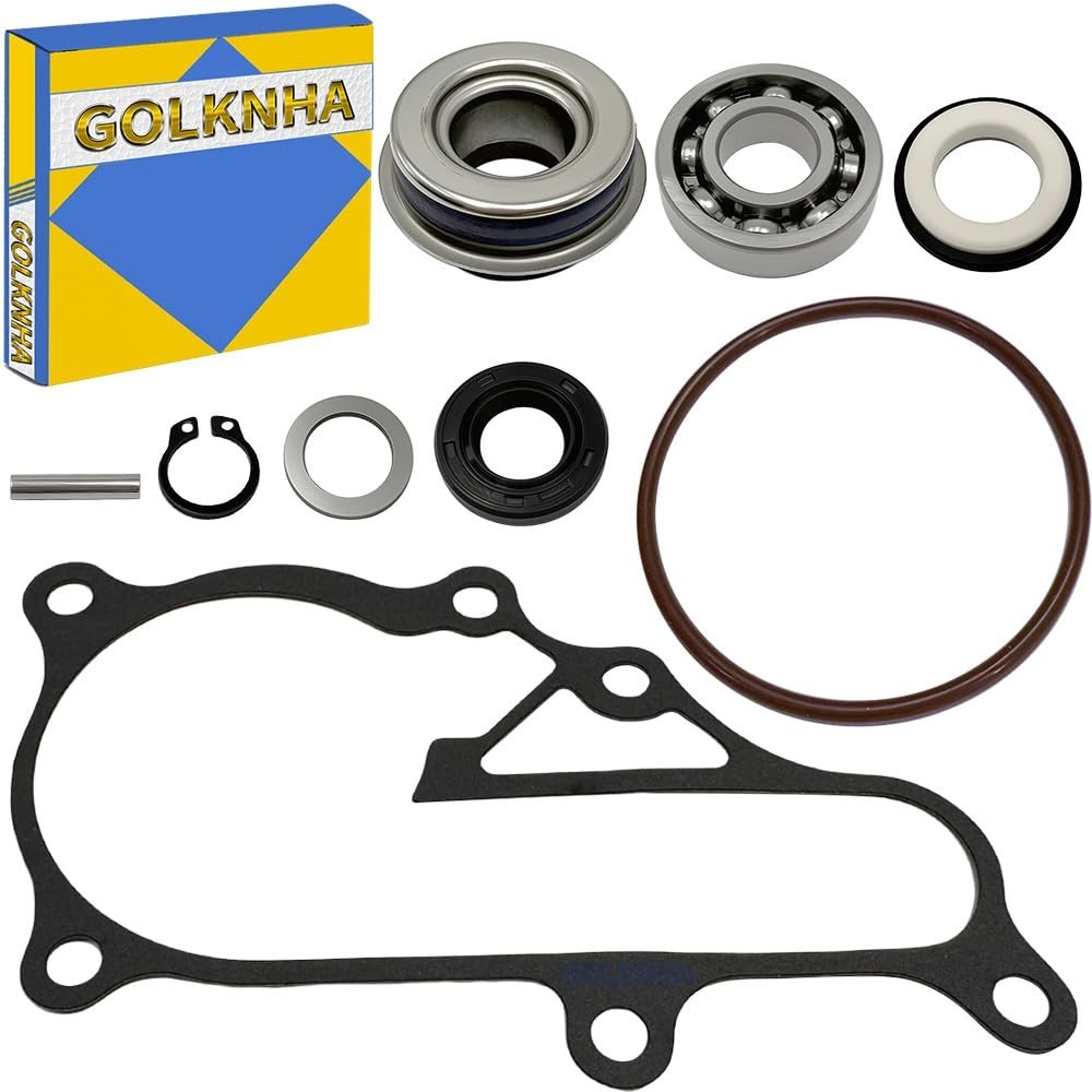 Water Pump Seal Gasket Bearing O-Ring Rebuild Kit Fit for Raptor 700 YFM700