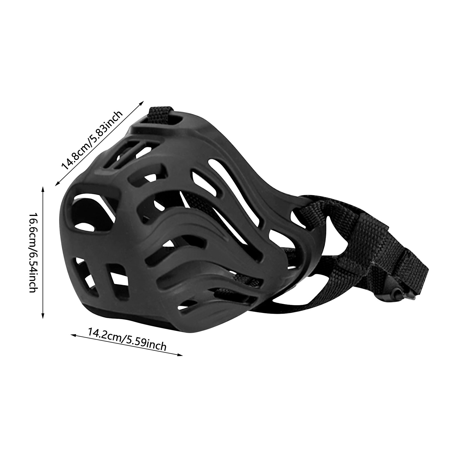 Dog Muzzle, Soft Breathable Dog Muzzle, Dog Muzzle Preventing Chewing and Biting