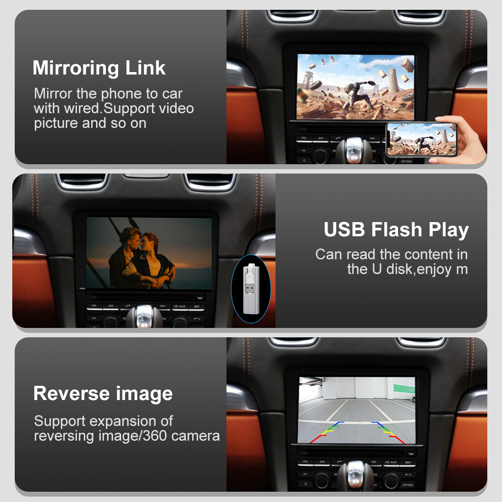 For Porsche CDR 2010-2016 Wireless Apple CarPlay Android Auto Interface