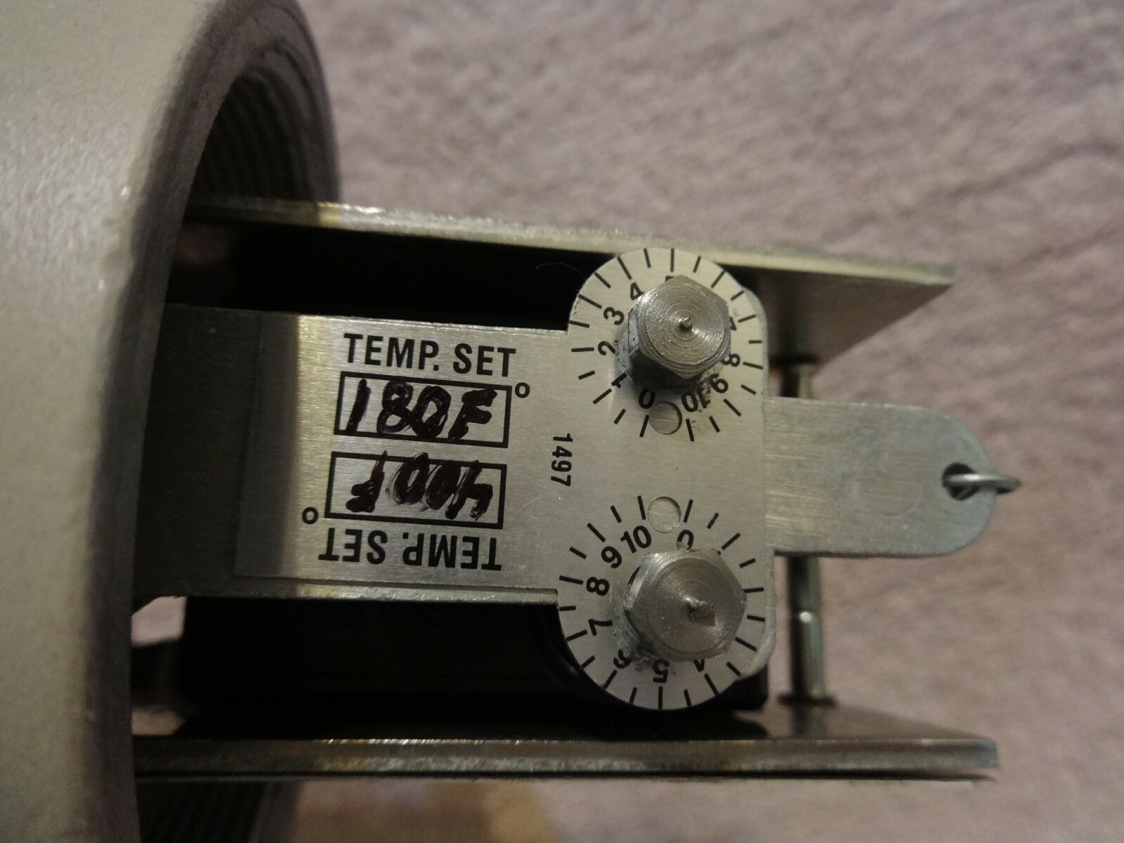 BURLING INSTRUMENTS MOD B-2C 673, ADJUSTABLE TEMP CONTROLLER