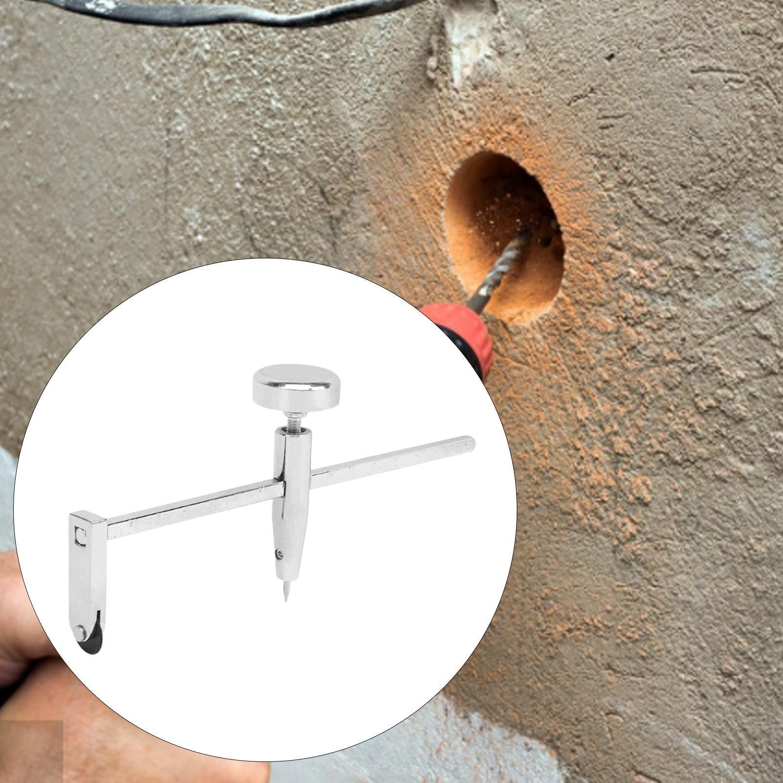 Drywall Circle Cutter Adjustable Pivot Point Comfort Grip Plasterboard Saw