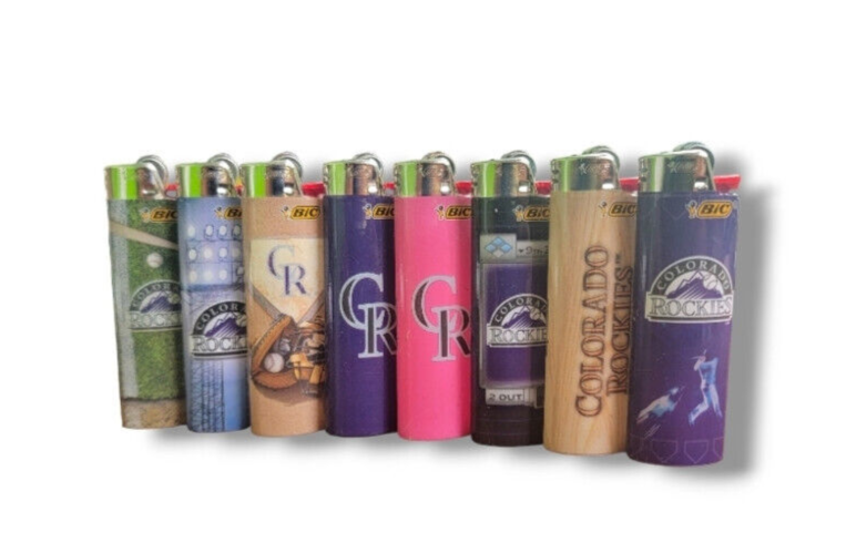 BIC Lighter Colorado Rockies 8pk