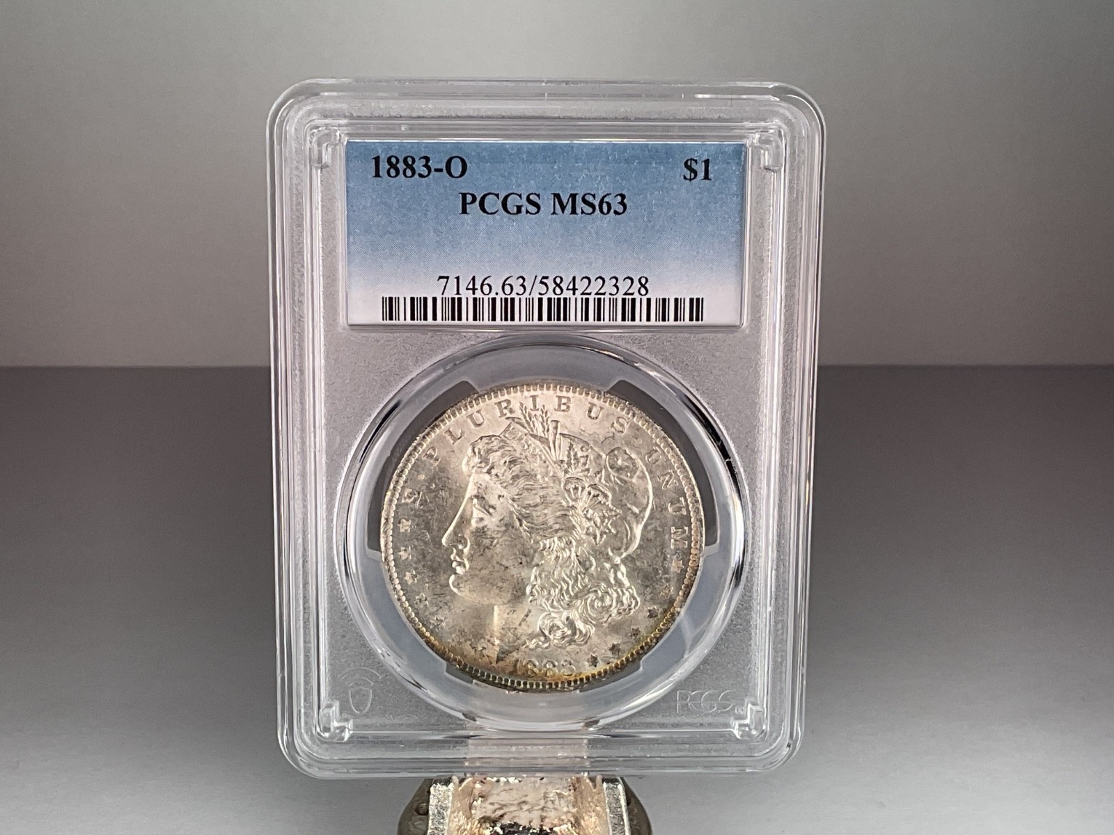 1883-O New Orleans Morgan $1 Silver Dollar MS63 PCGS Toned Toner Toning