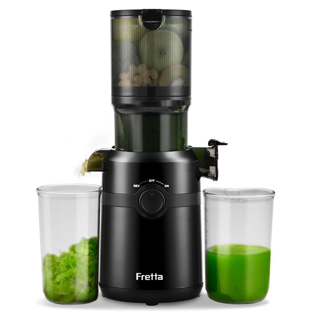Juicer Machines,Cold Press Juicer Machines with American-Sourced PCTG Materia...