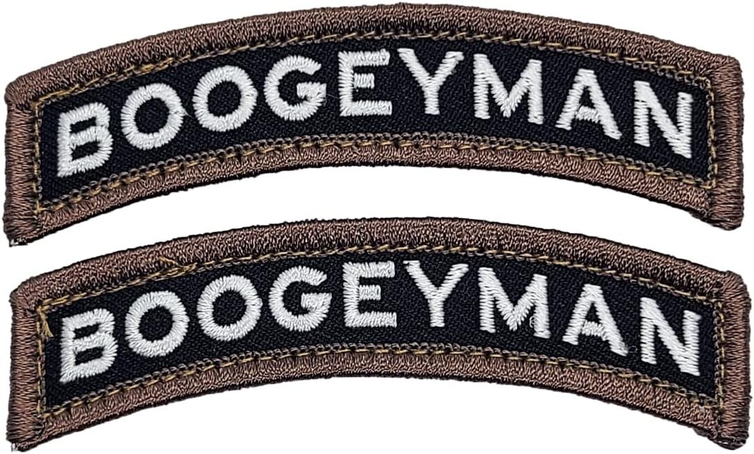 Boogeyman Baba Yaga Rocker Tab Morale Patch  -2pc Bundle HOOK