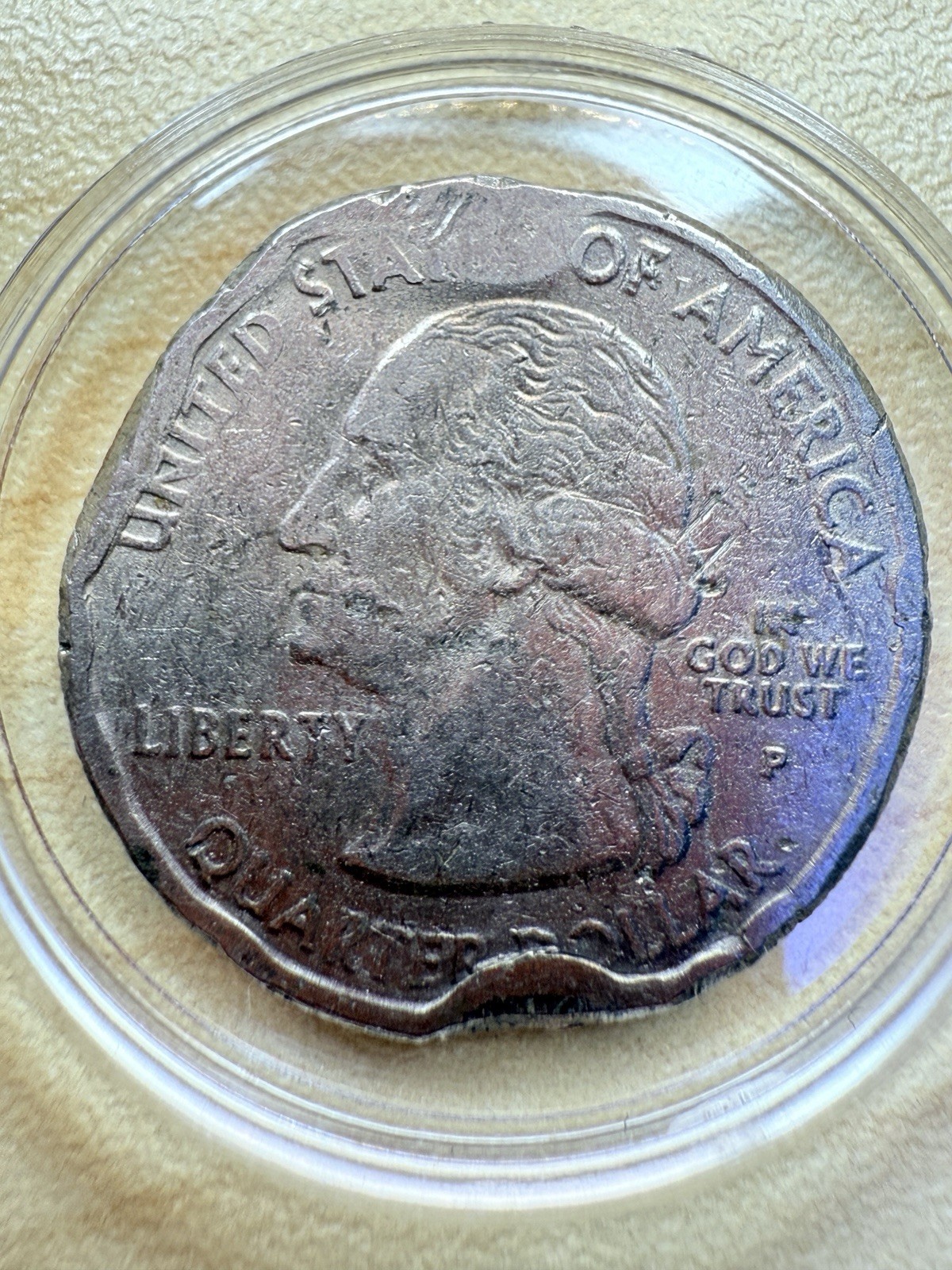 2001 New York Quarter With MAJOR Errors From Mint On Front And Back!!! RARE