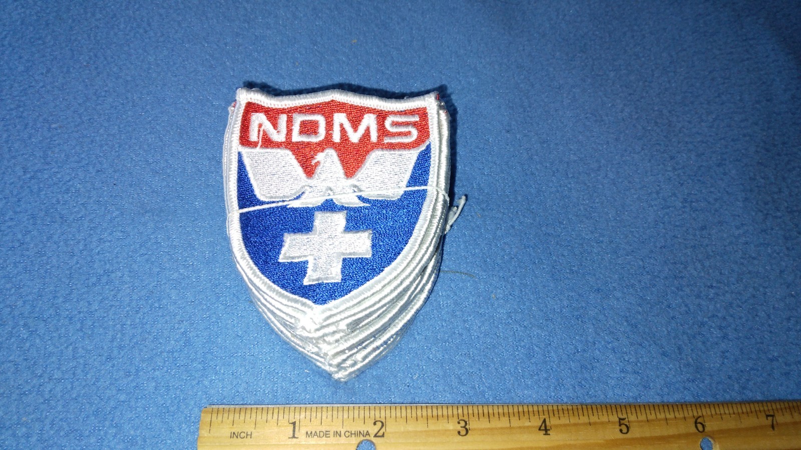 BUNDLE OF 20 - NDMS NATIONAL DISASTER MEDICAL SYSTEM MILITARY PATCHES - NEW