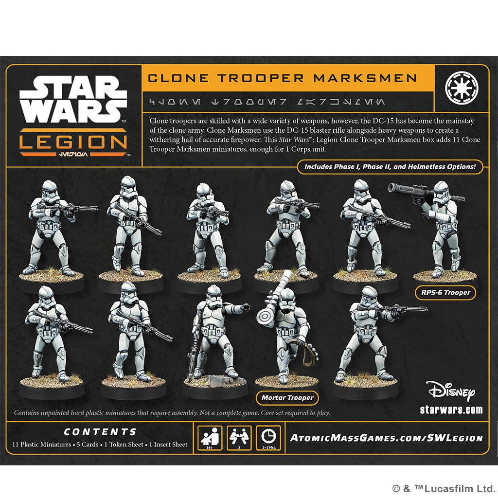 Star Wars: Legion - Clone Trooper Marksmen (SWQ23)