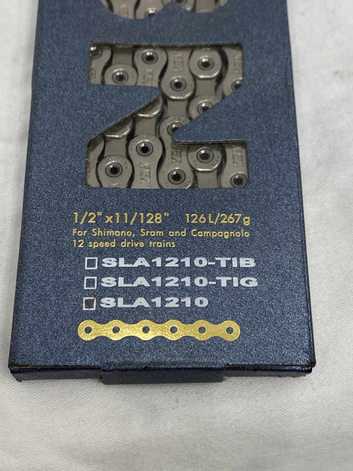 NIB Genuine  YBN 12 Speed SLA1210 Chain New!