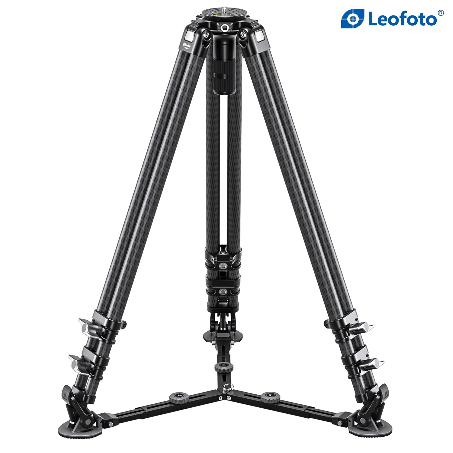 【Leofoto USA】Leofoto LVC-253C Dual-Tube Video Tripod | 75mm Integrated Bowl