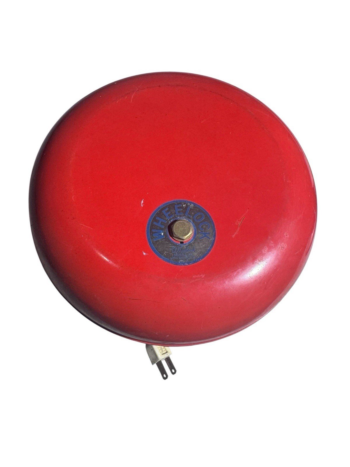 Wheelock 10" Red Fire Alarm Bell Indoor Outdoor 115VAC UL