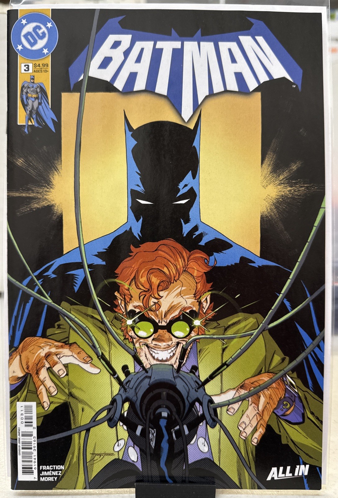🟦⬛  BATMAN #3 CVR A JIMENEZ & FRACTION DC COMICS  NM 2025