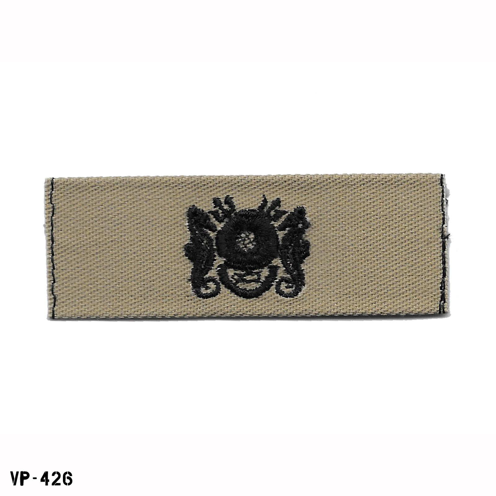 USN BDG DCU Desert Diving Officer Collar Device Embroidered Patch ~ Vanguard NEW