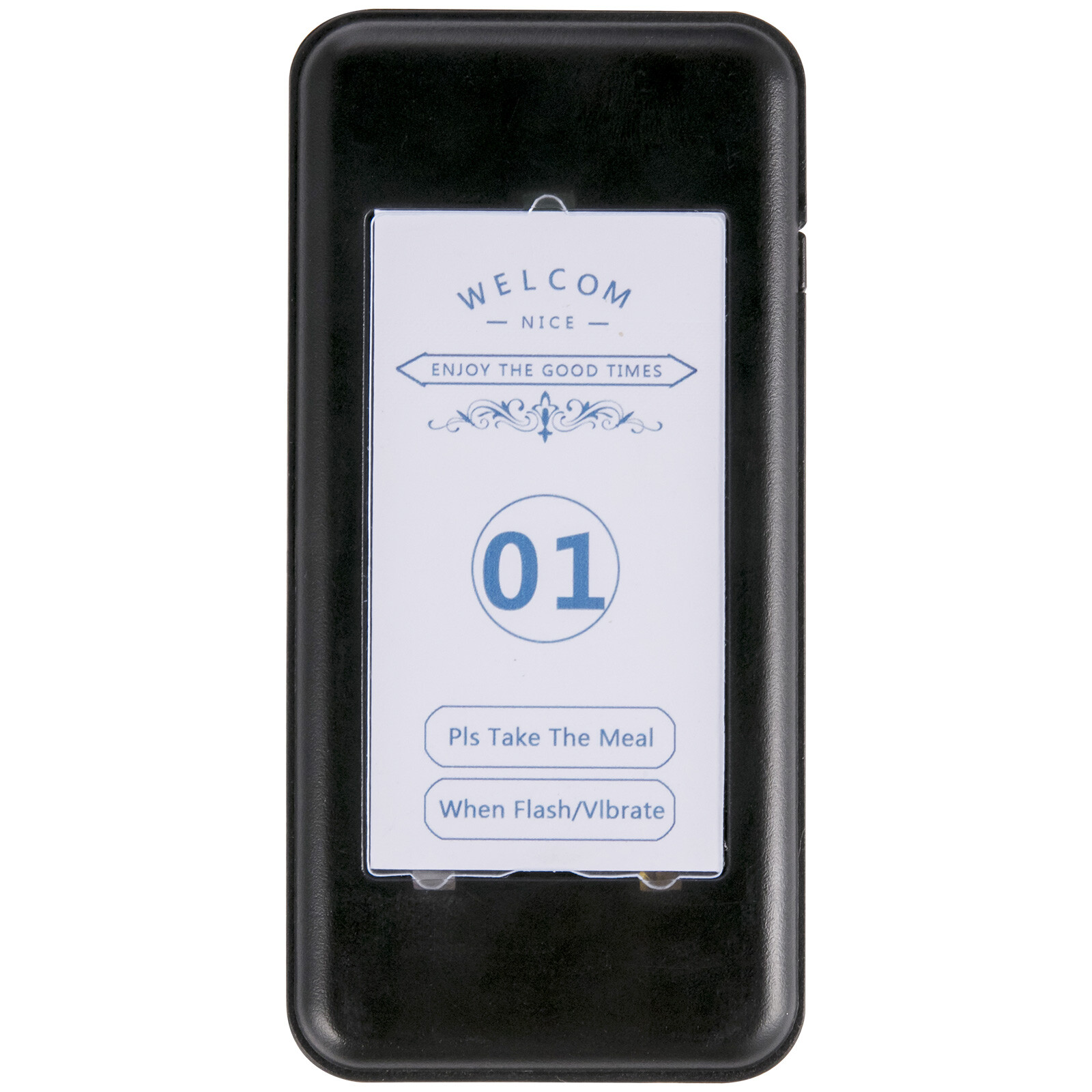 VEVOR 16 Restaurant Pagers Wireless Guest Paging System Queuing Calling Beeper