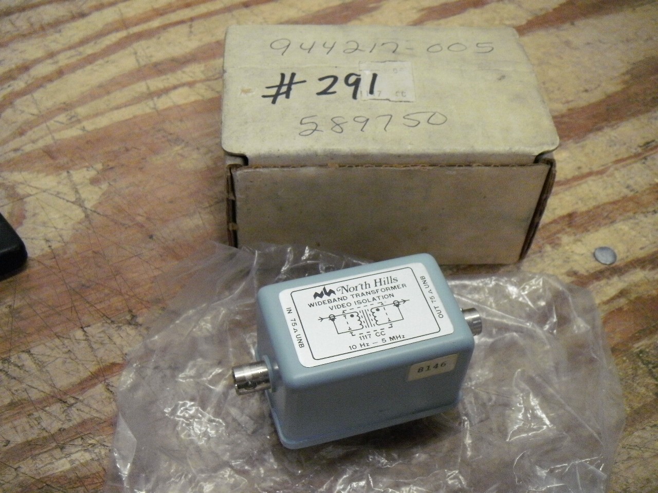 North Hills 1117CC Wideband Transformer Video Isolation
