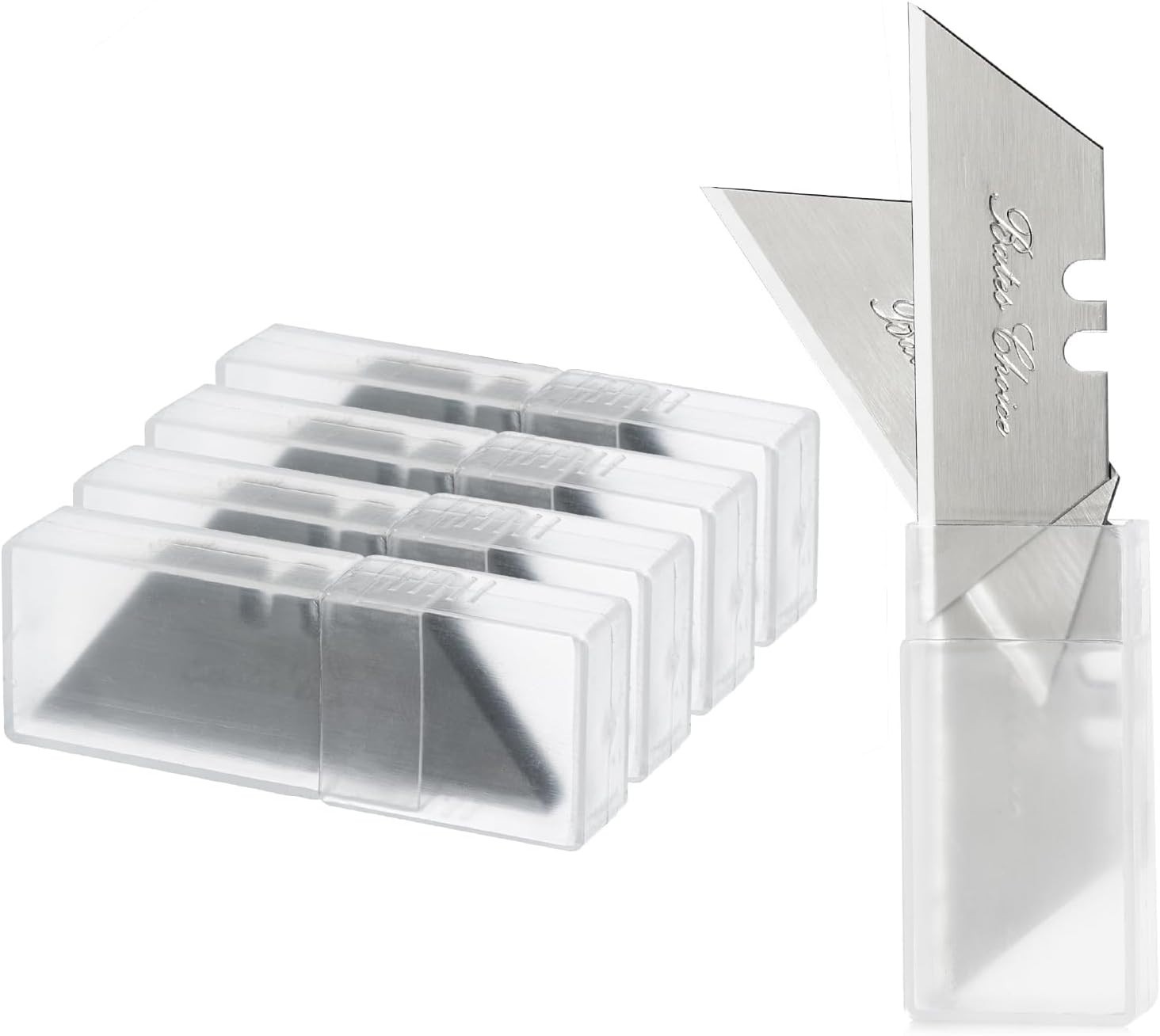 Bates Utility Knife Blades - Serrated Edge, 40 Pack - Box Cutter