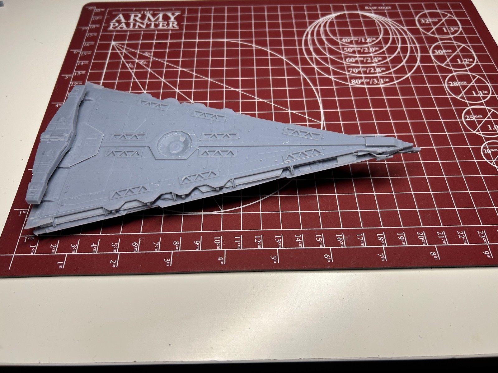 Star Wars First Order Mandator IV class miniature