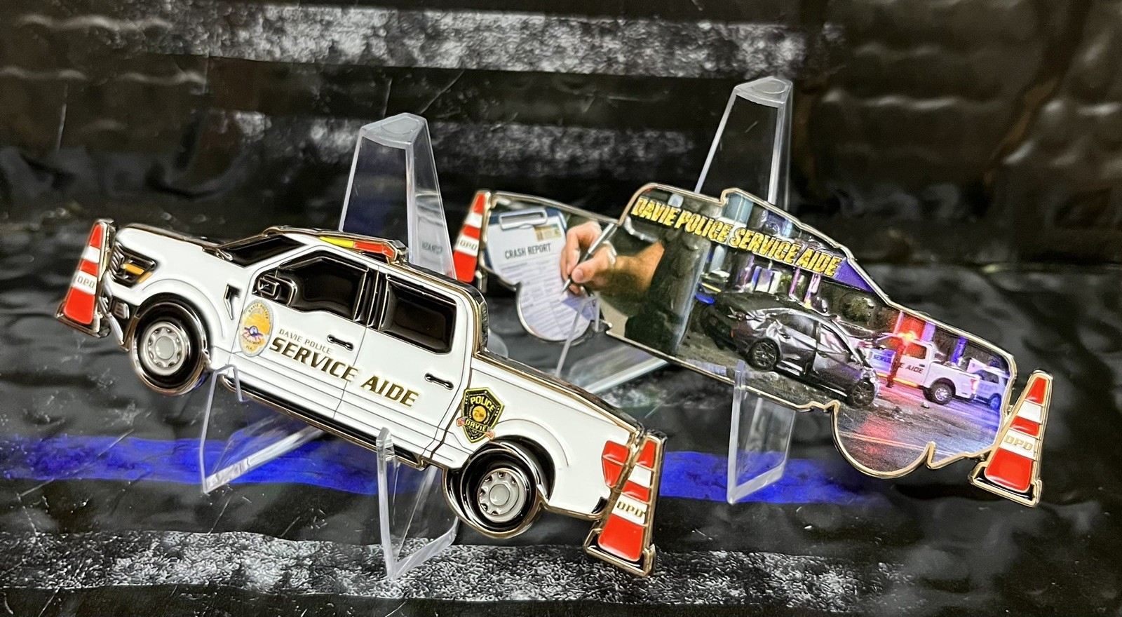 Davie Police Department Firs F150 Service Aide Challenge Coin