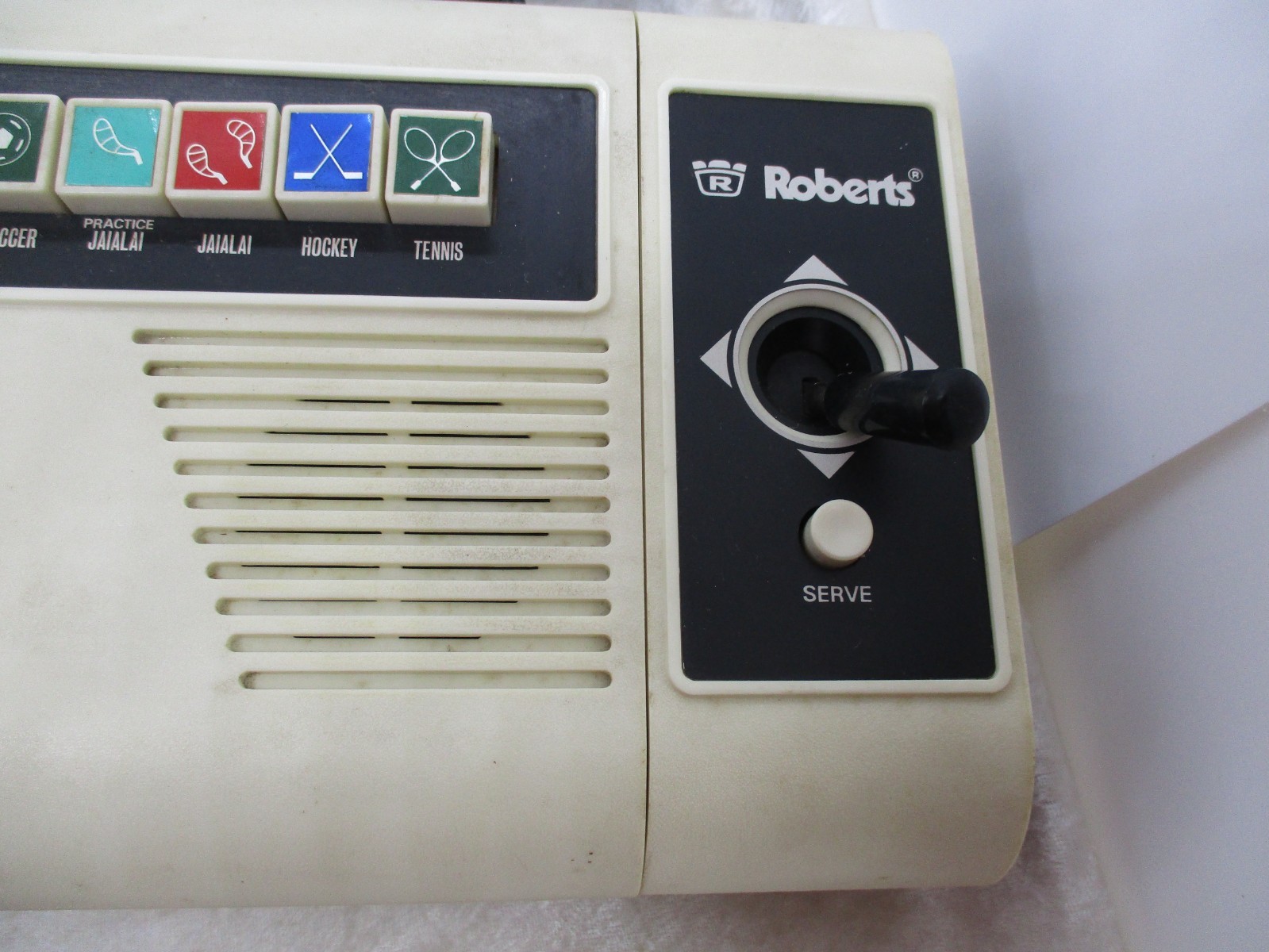 Vintage Roberts Sportrama Video Game Console - Untested