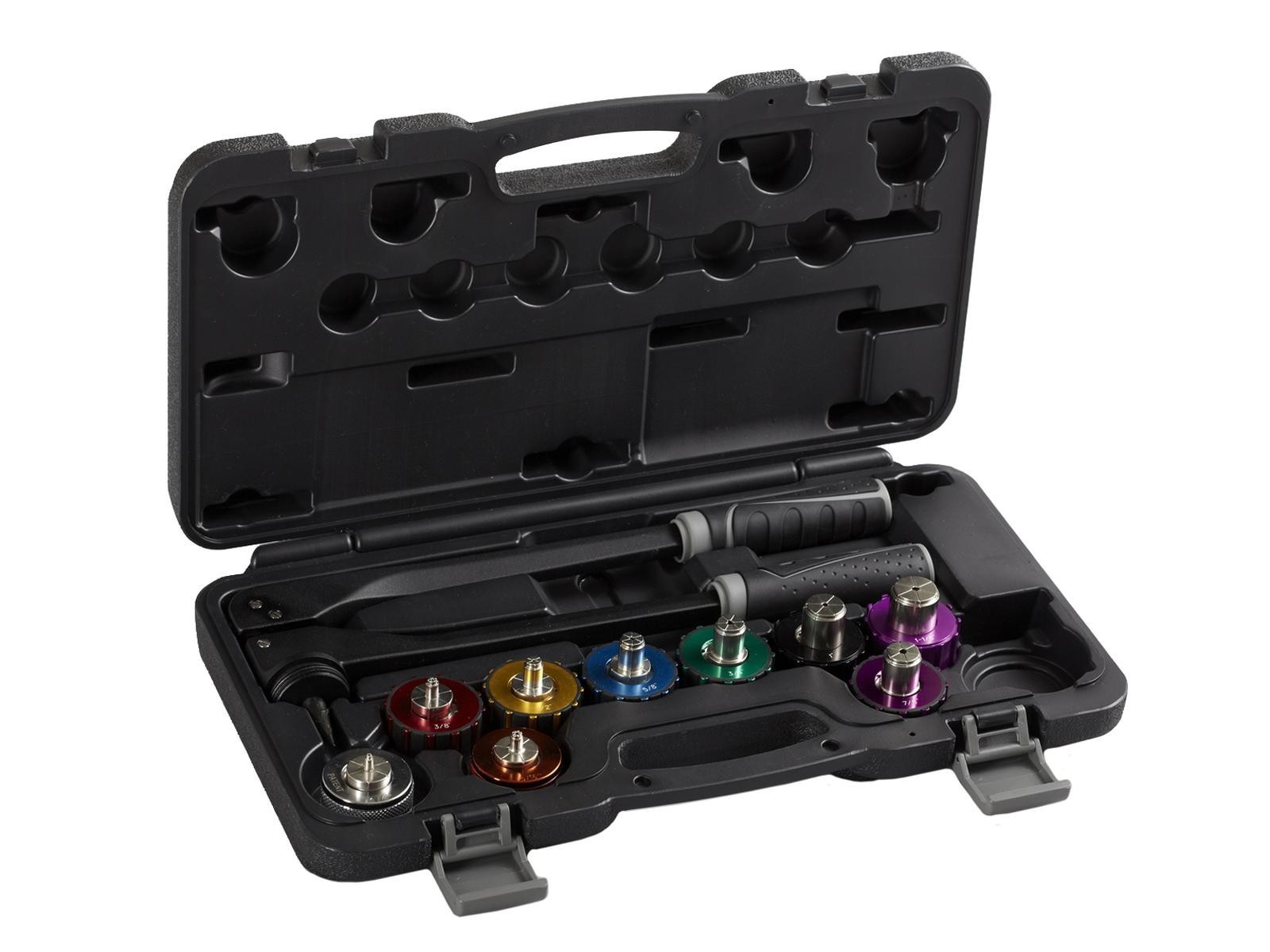 BTLE9 Blackmax , Premium Mutli-Head Tube Expander W/Color Coded Heads