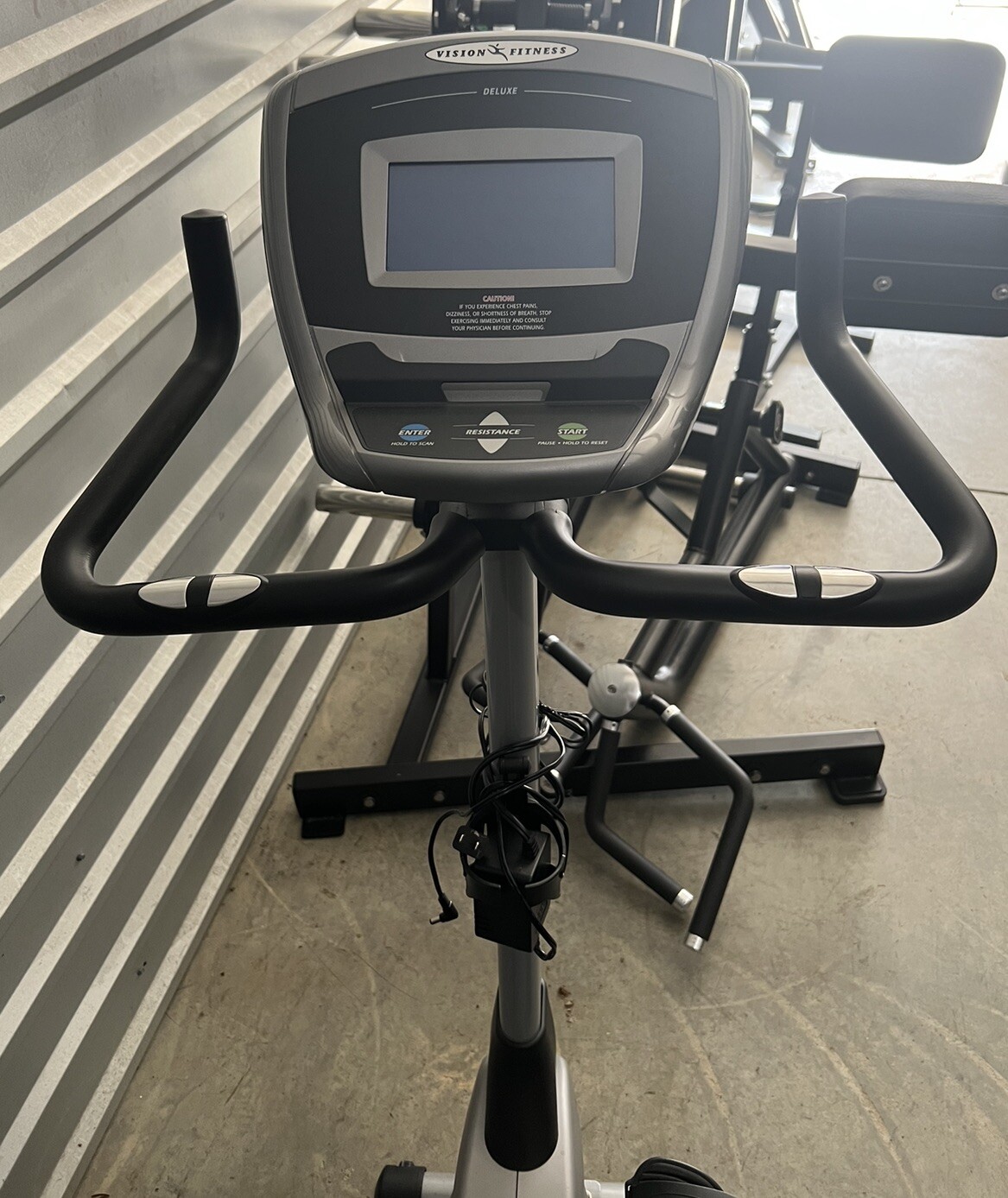 Vision Fitness Style E1500 Fitness Bike, Great Condition. Used Only a Few Times.