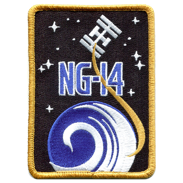 Northrop Grumman Commercial Resupply Services (CRS) NG-14 ISS Flt. Embroidered