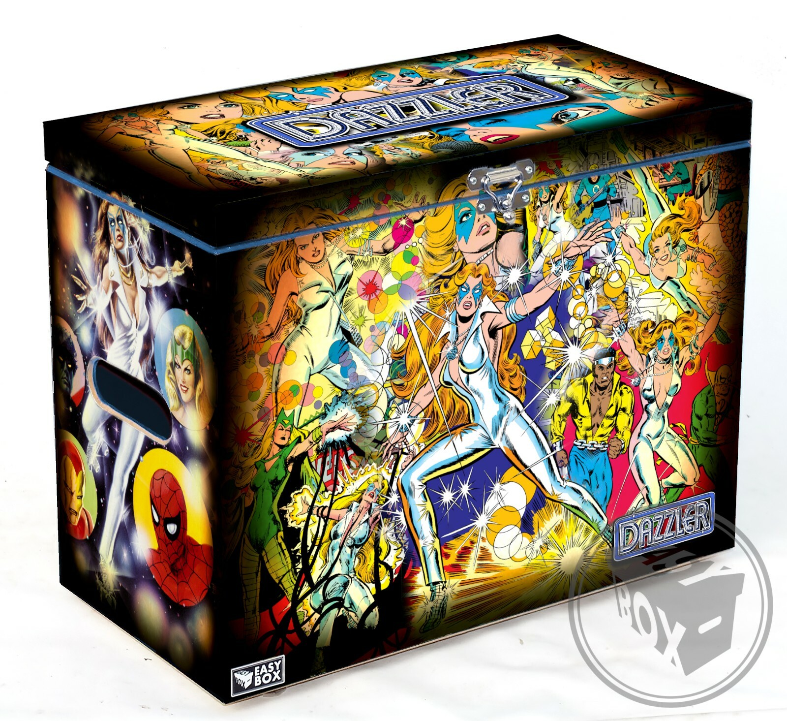 Dazzler  - Large Comic Book Hard Storage Box Chest MDF