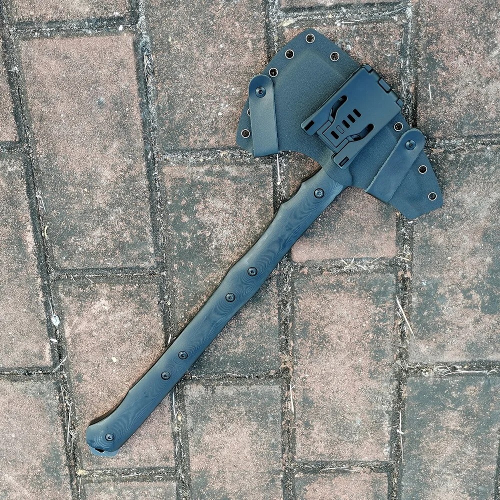Tactical Tomahawk Axe Full Tang Hatchet Head Combat Emergency Survival Camping