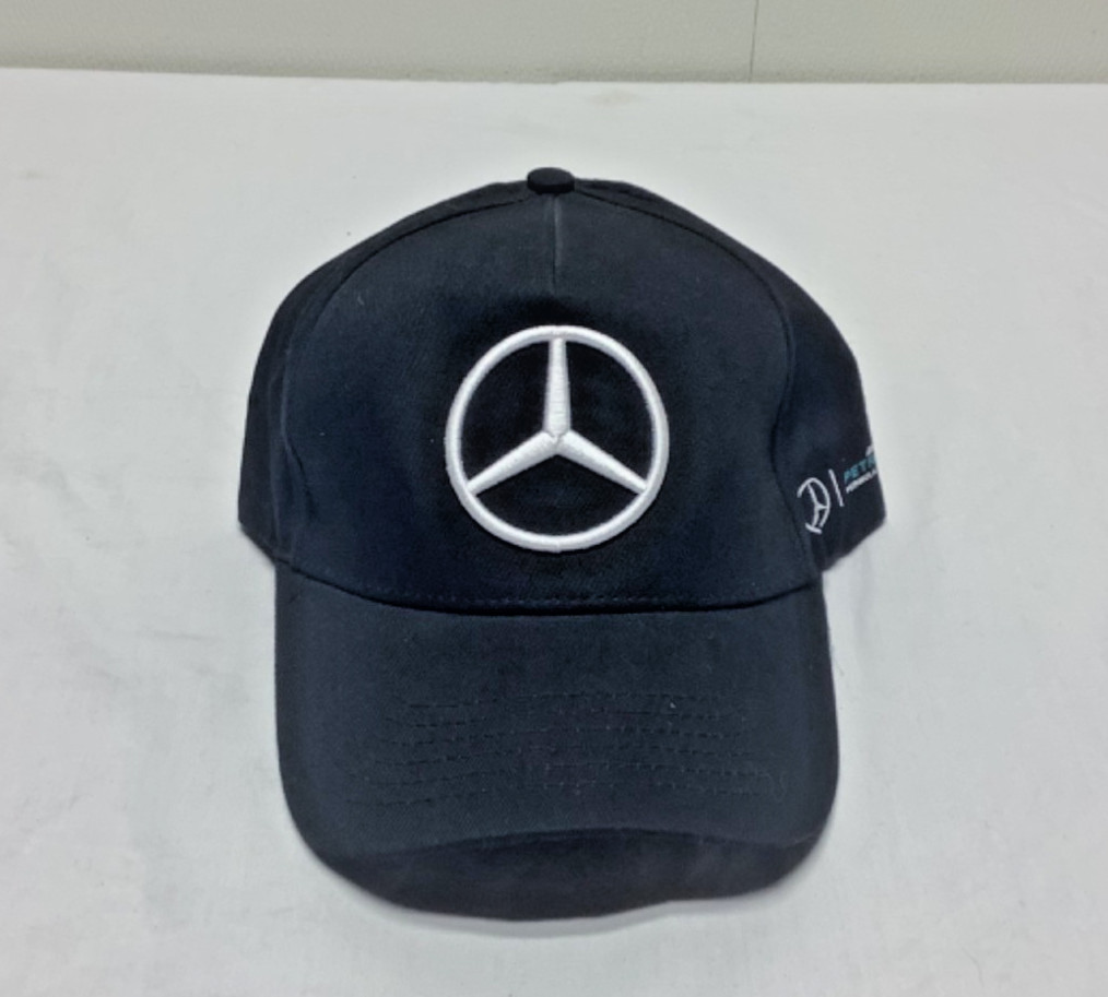 Mercedes Benz AMG Petronas Formula One Team Cap Hat Black Adjustable Strap