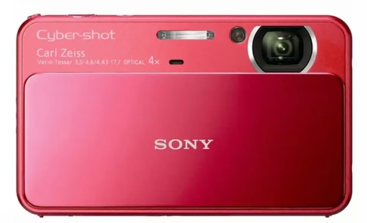 Sony Cyber Shot DSC-T110 Digital Camera Touch Screen fully functiona w Charger